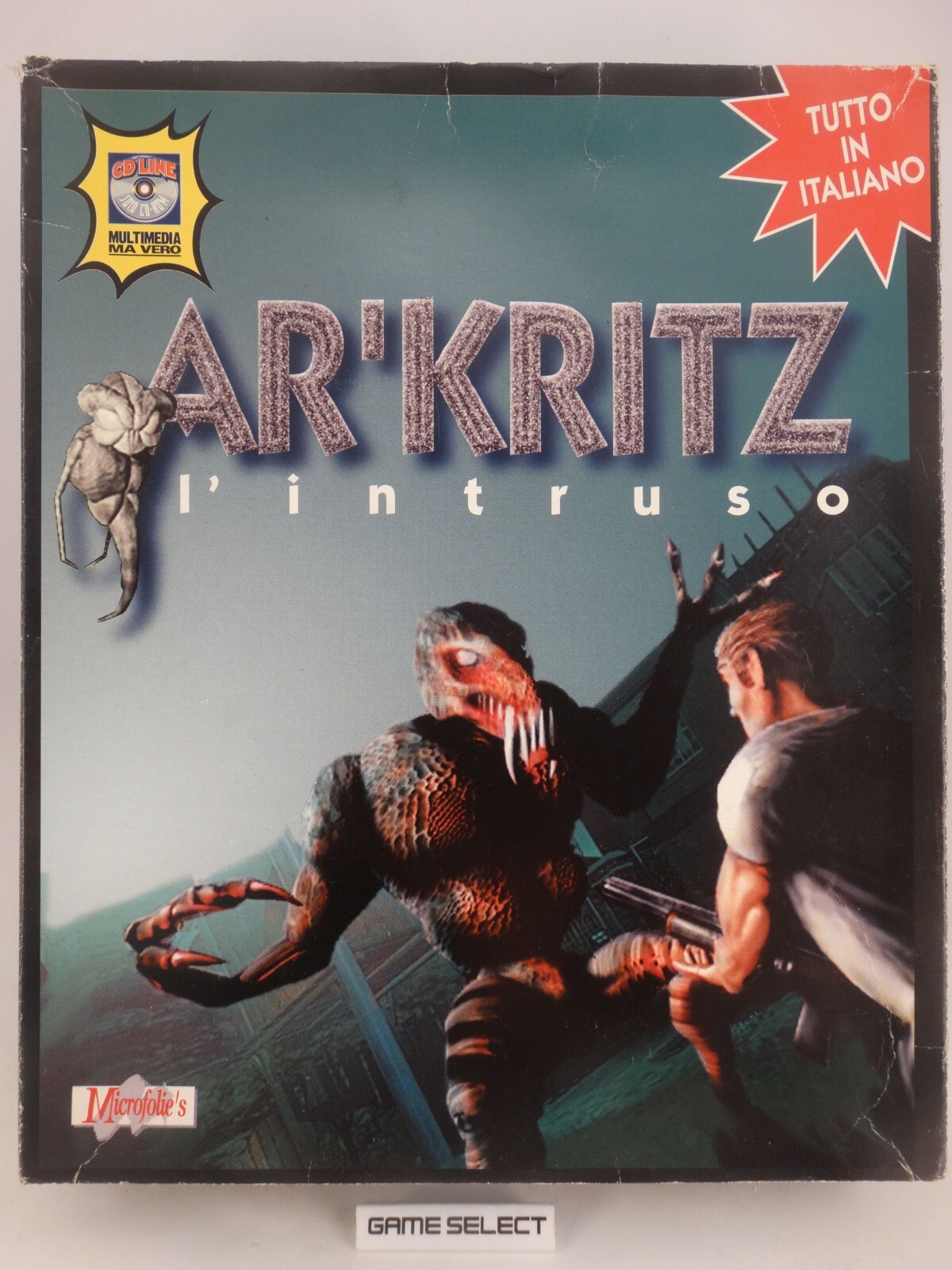 Ar’Kritz L’Intruso Pc Computer Edizione Big Box Original Complete