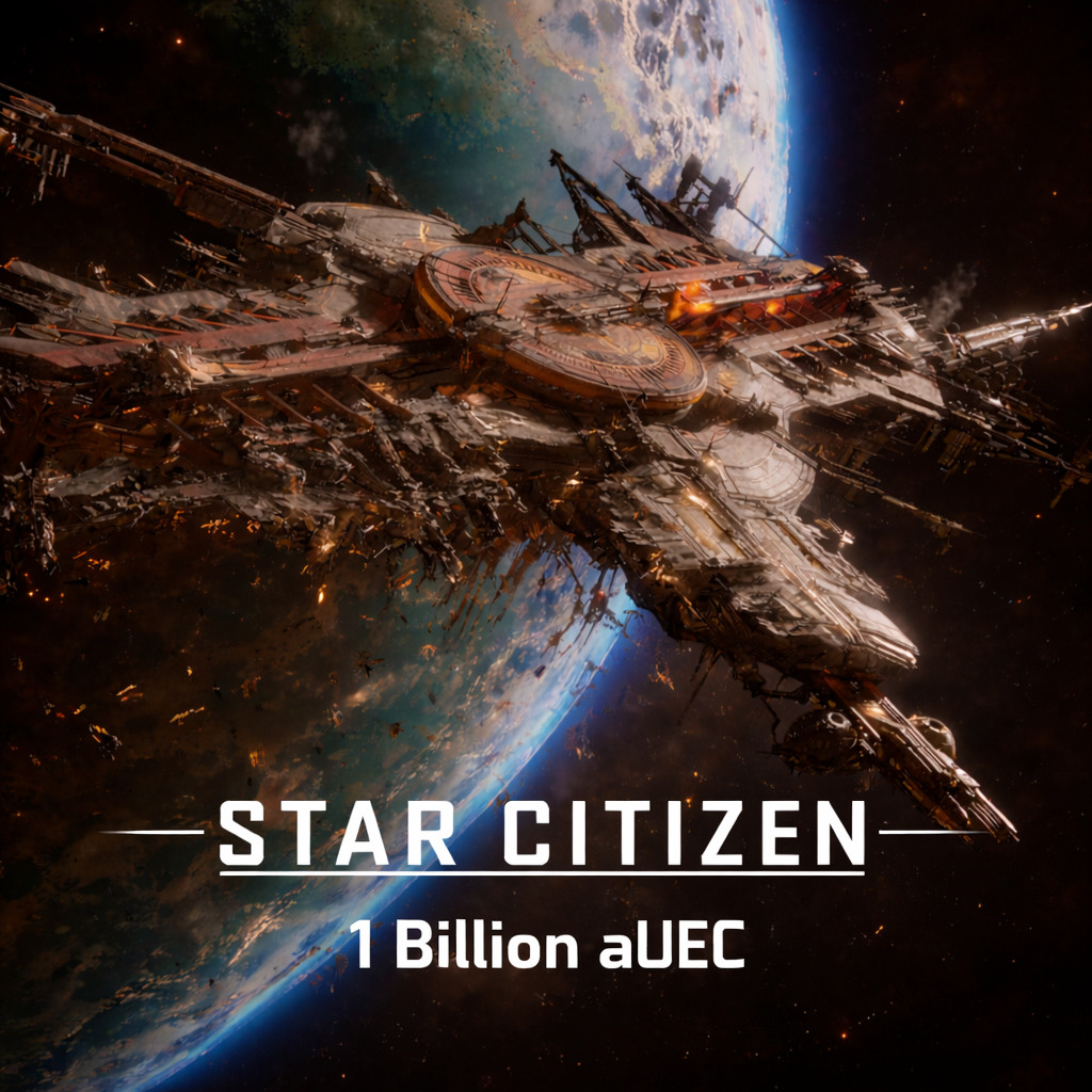 Star Citizen aUEC 1000M – 50,000M 4.8.0 LIVE SC aUEC 🔥