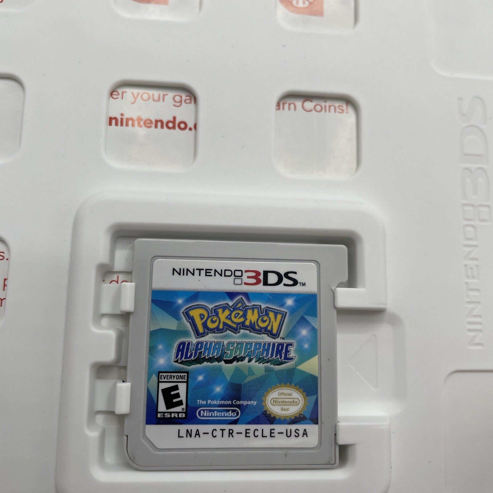 Pokemon Omega Ruby + Alpha Sapphire Nintendo 3DS Lot Of 2 Games Cart + Case