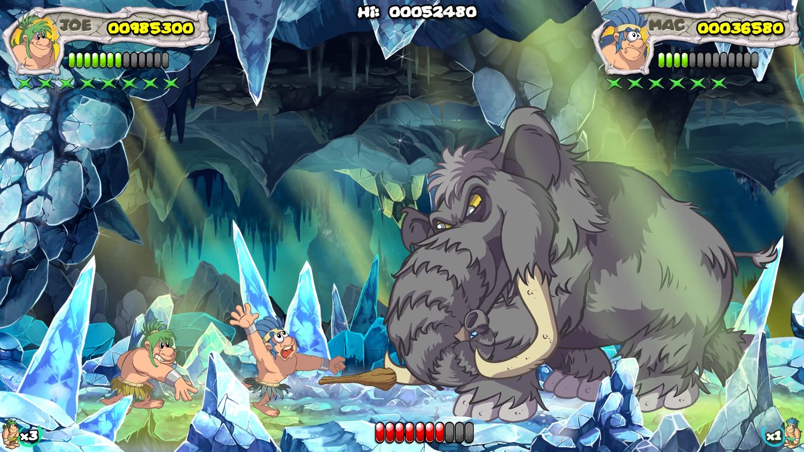 New Joe and Mac: Caveman Ninja T-Rex Edition – Nintendo Switch
