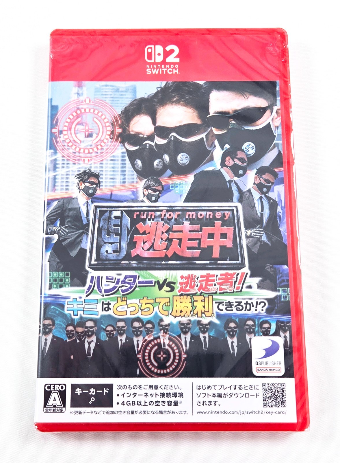 RUN FOR MONEY HUNTERS VS RUNNERS NEW SEALED Multi-Language Nintendo Switch 2