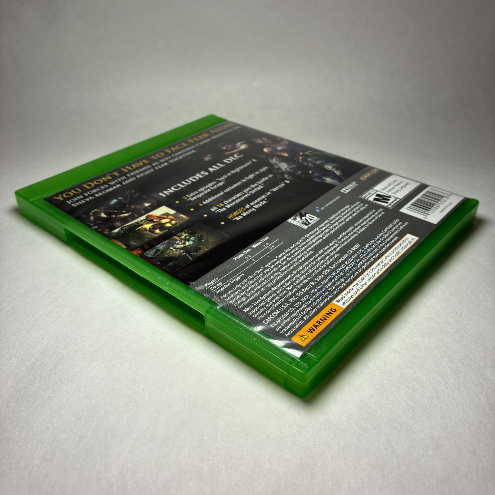 Resident Evil 5 (Microsoft Xbox One, 2016) Complete