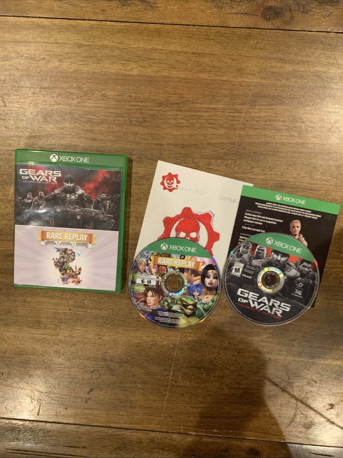 Gears of War Ultimate Edition and Rare Replay Xbox One