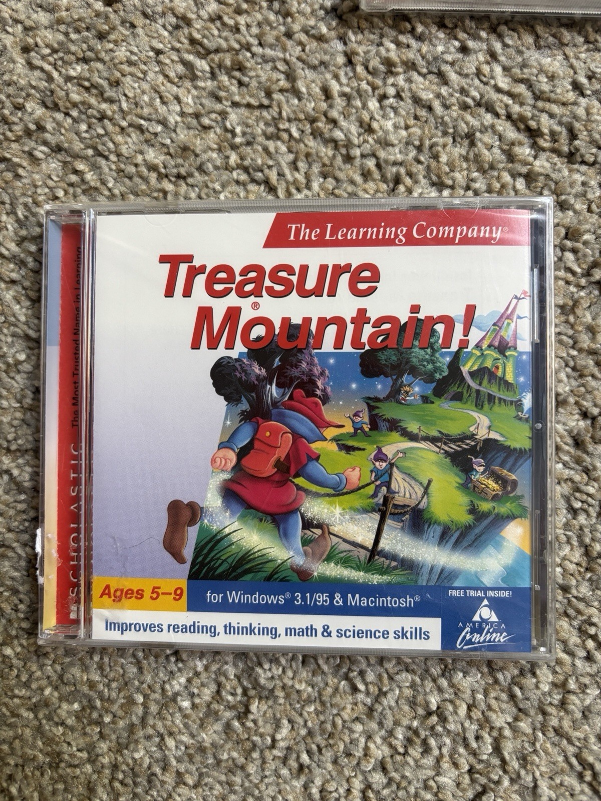 Treasure Mountain! Sealed 1998 PC Mac CD-ROM The Learning Company New