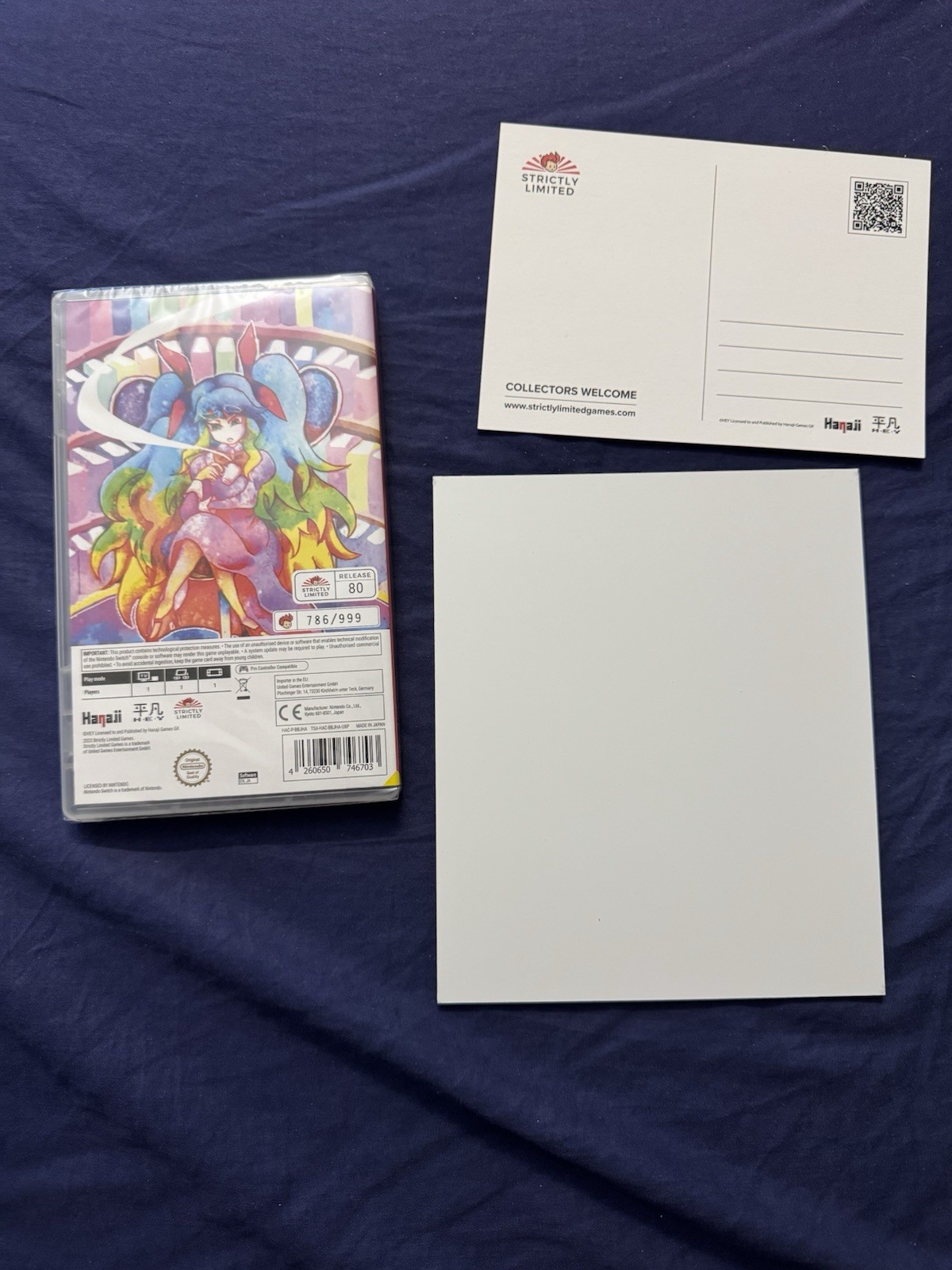Dezatopia & Mecha Ritz (Switch) – With ART PLATE & POSTCARD FACTORY SEALED NEW
