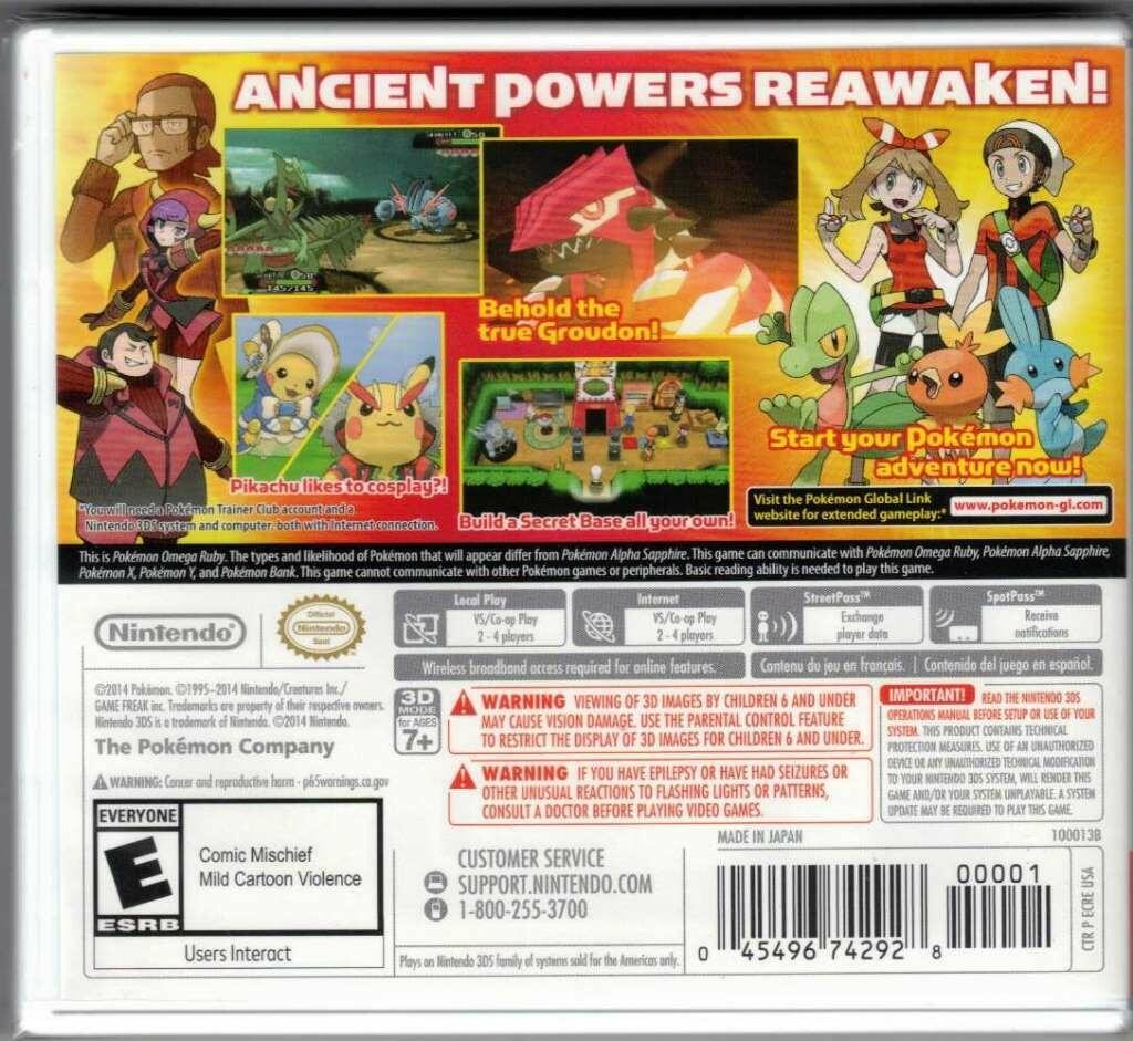 Pokemon Omega Ruby – Nintendo 3DS