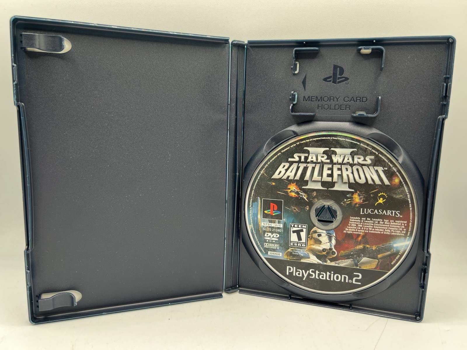Star Wars Battlefront II PS2 PlayStation 2 Game and Case