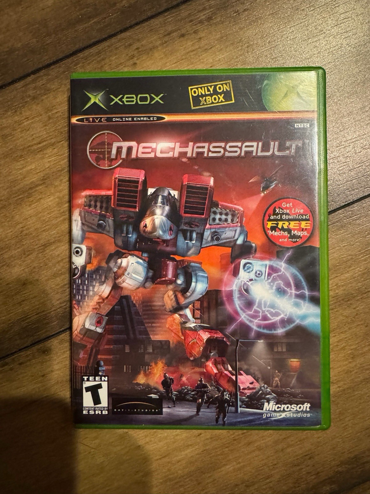 MechAssault (Xbox) Black Label – With Manual & Disc (CIB)