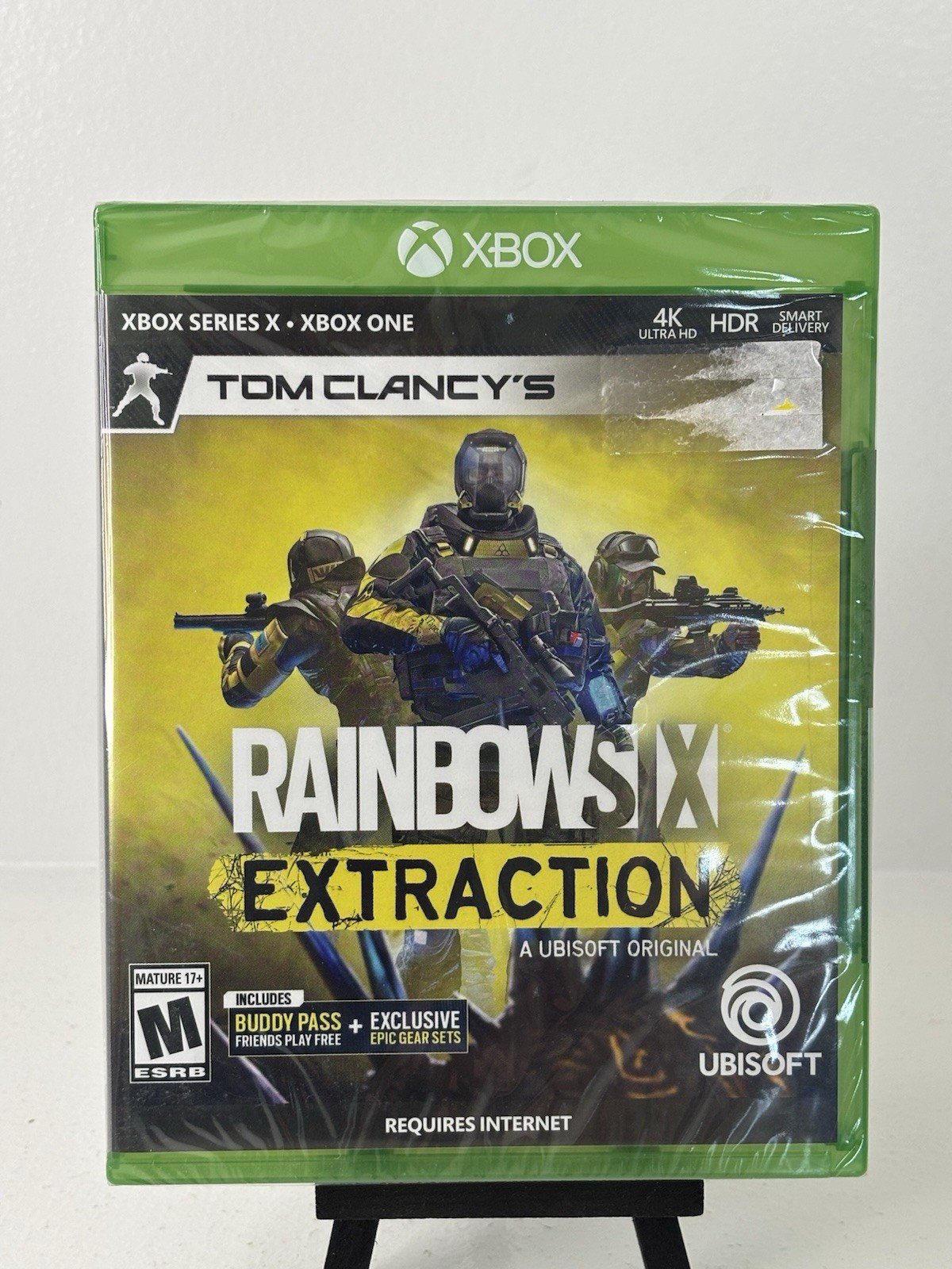 New – Sealed – Tom Clancy’s Rainbow Six Extraction (Xbox One, Series X, 4k HDR)