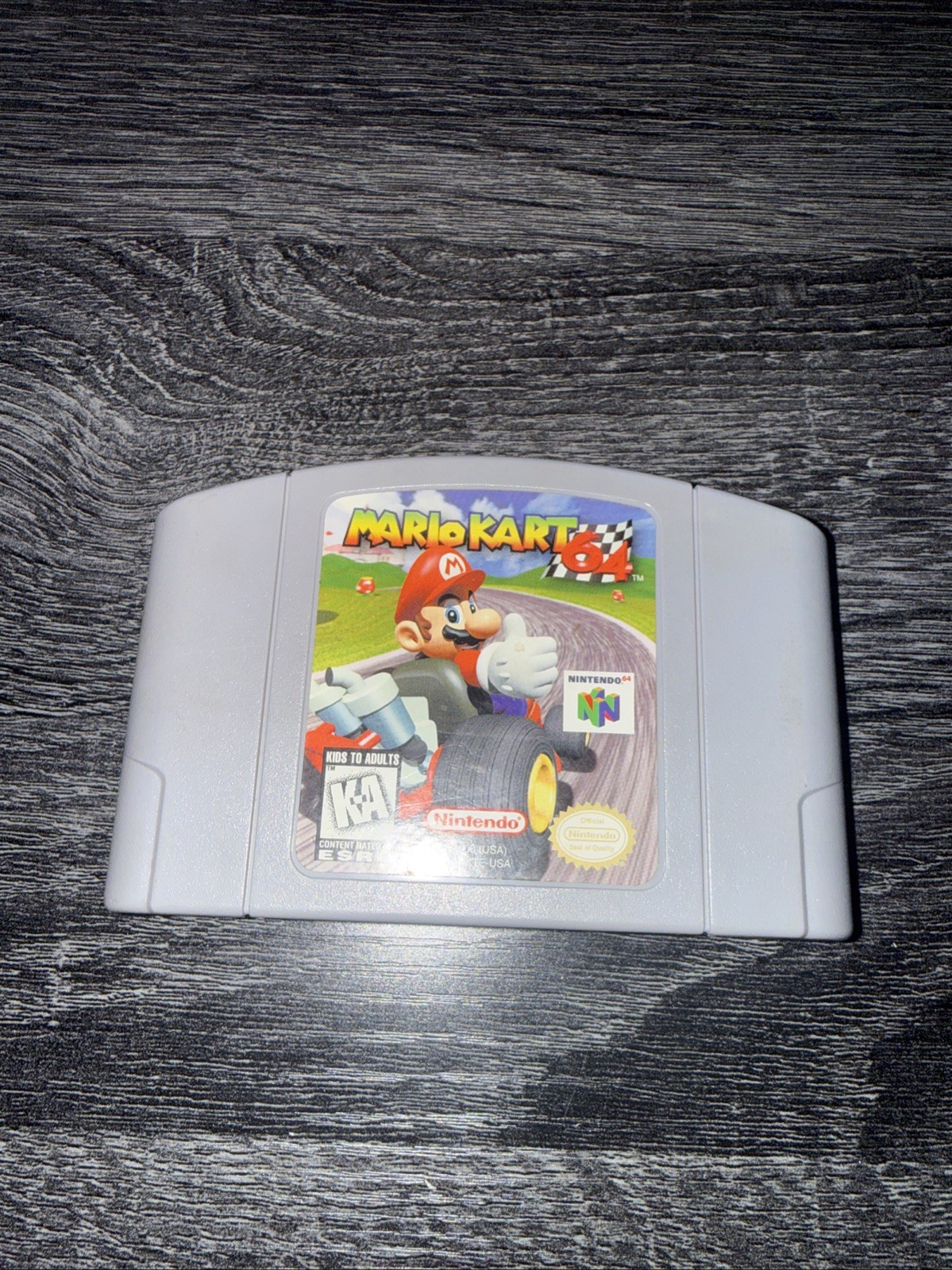 Mario Kart 64 (Nintendo N64, 1997) – NUS-006