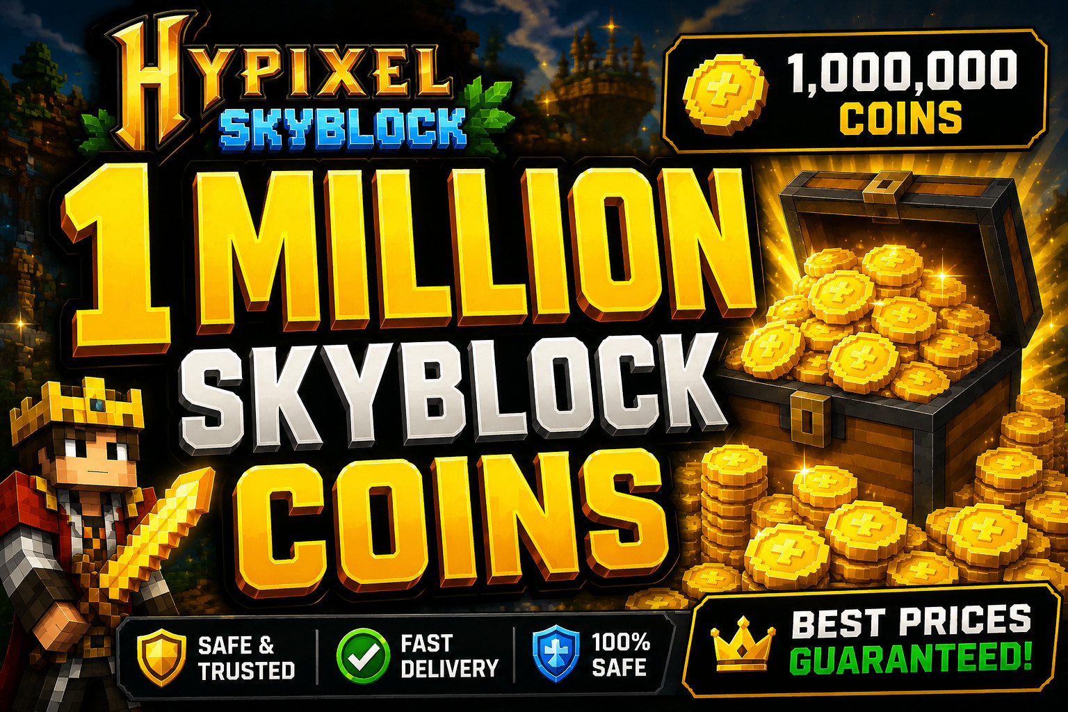 Hypixel Skyblock Coins 1 Million