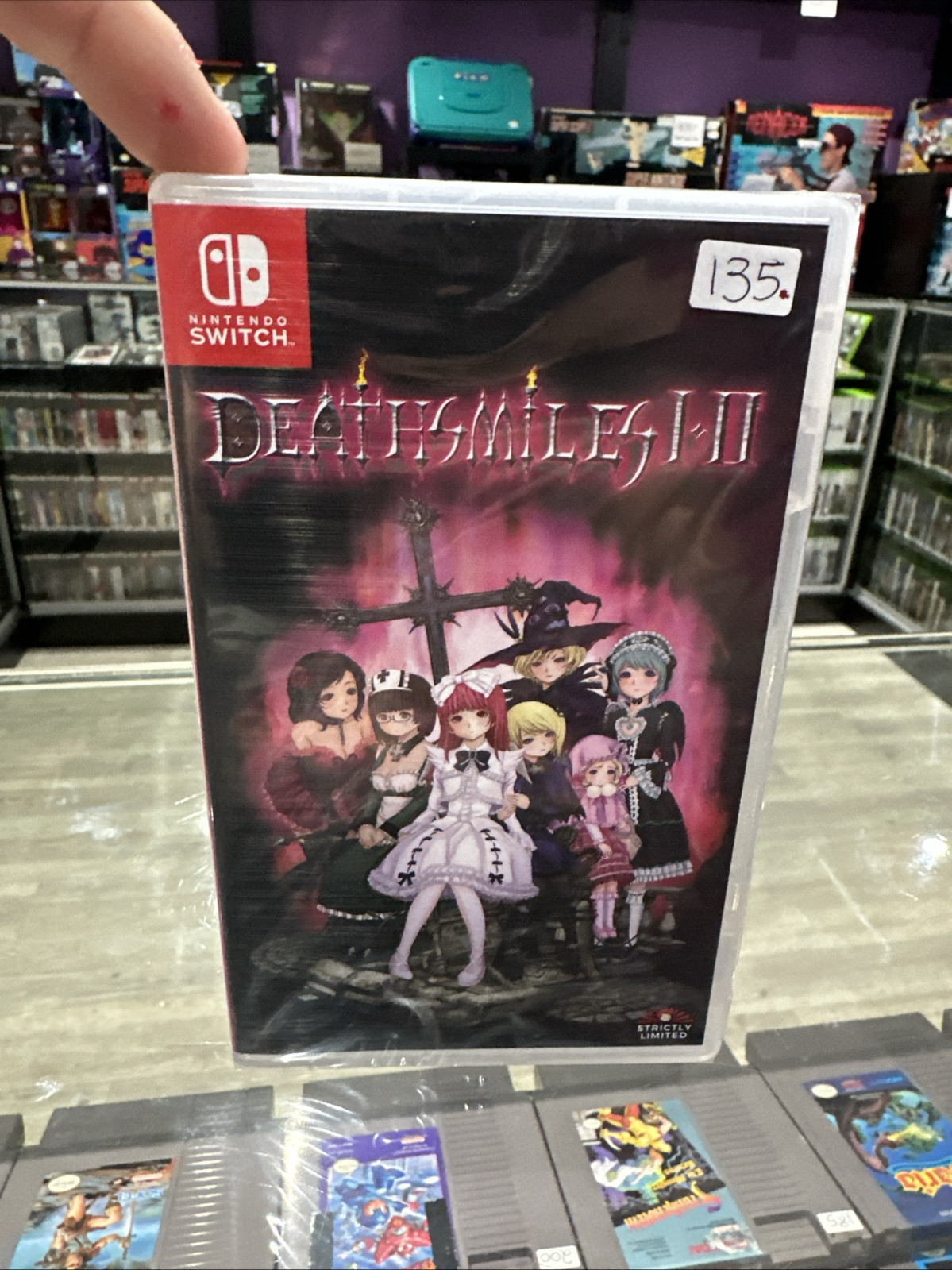 NEW! Deathsmiles I & II (Switch, 2021) – Strictly Limited Games w/ Post Card