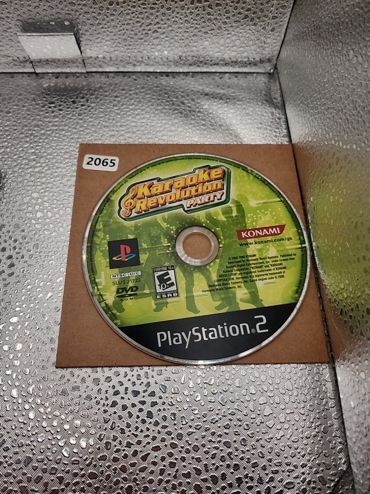 Karaoke Revolution Party (Sony PlayStation 2, 2005) Disc Only NO Usps TRACKING