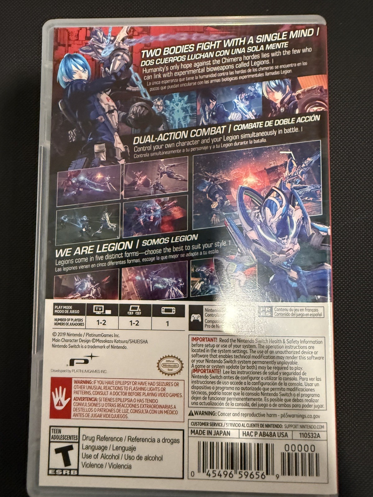 Astral Chain, Nintendo Switch, Used