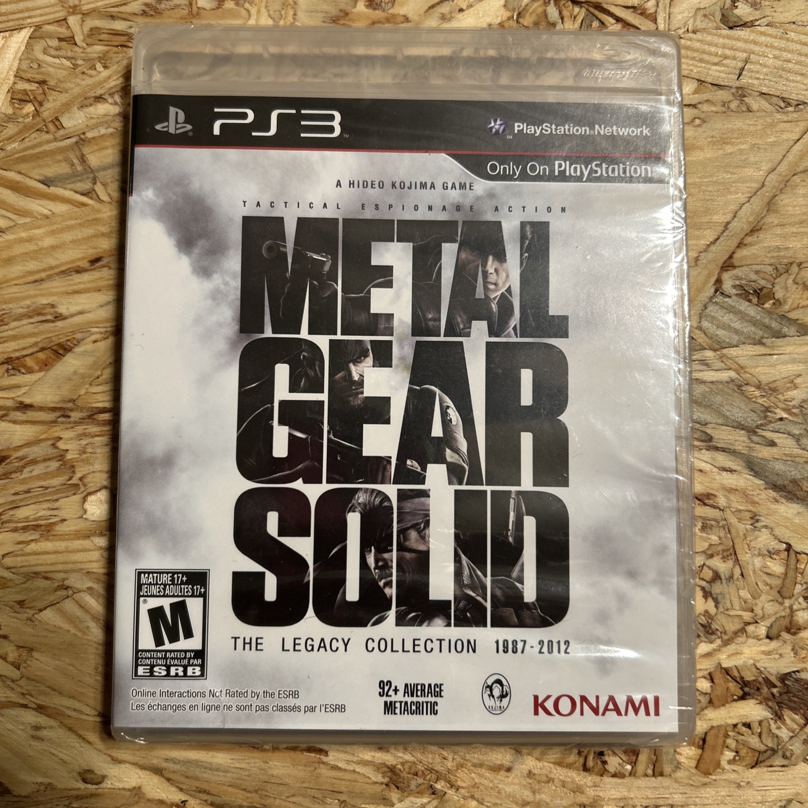 Metal Gear Solid The Legacy Collection PS3 (Brand New Sealed). PlayStation 3