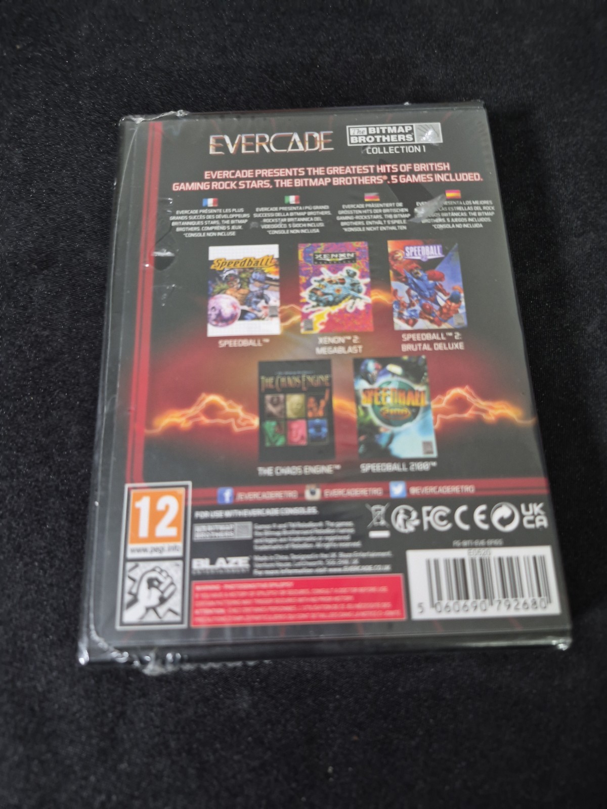 Blaze Evercade Bitmap Brothers Collection 1 Cartridge (5 Games) PEGI 12