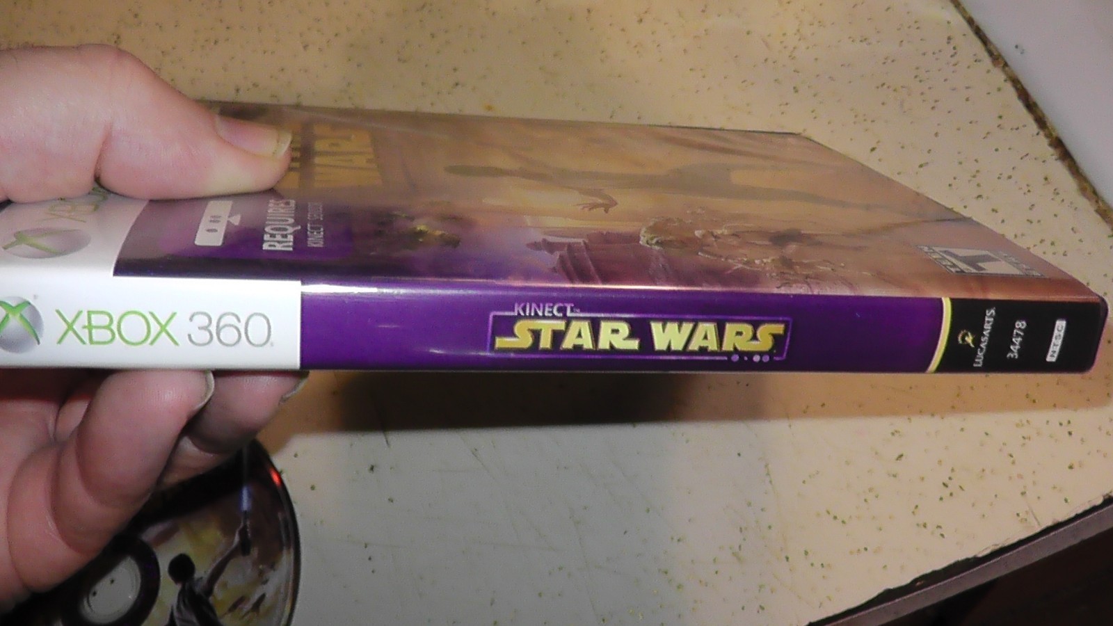 tested xbox 360 kinect star wars working + box & inserts