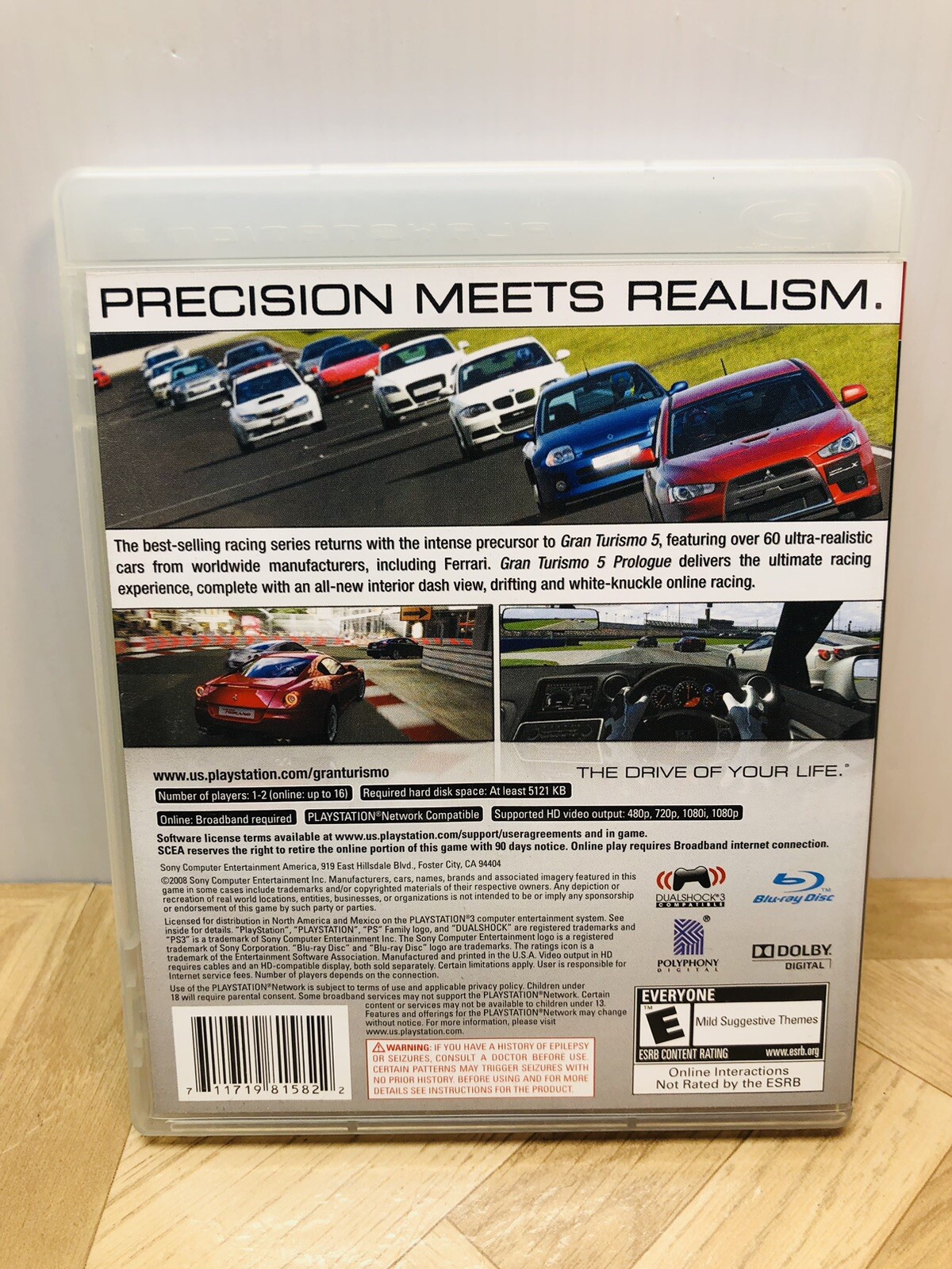 Gran Turismo 5 Prologue (Sony PlayStation 3, 2008) Complete and Tested