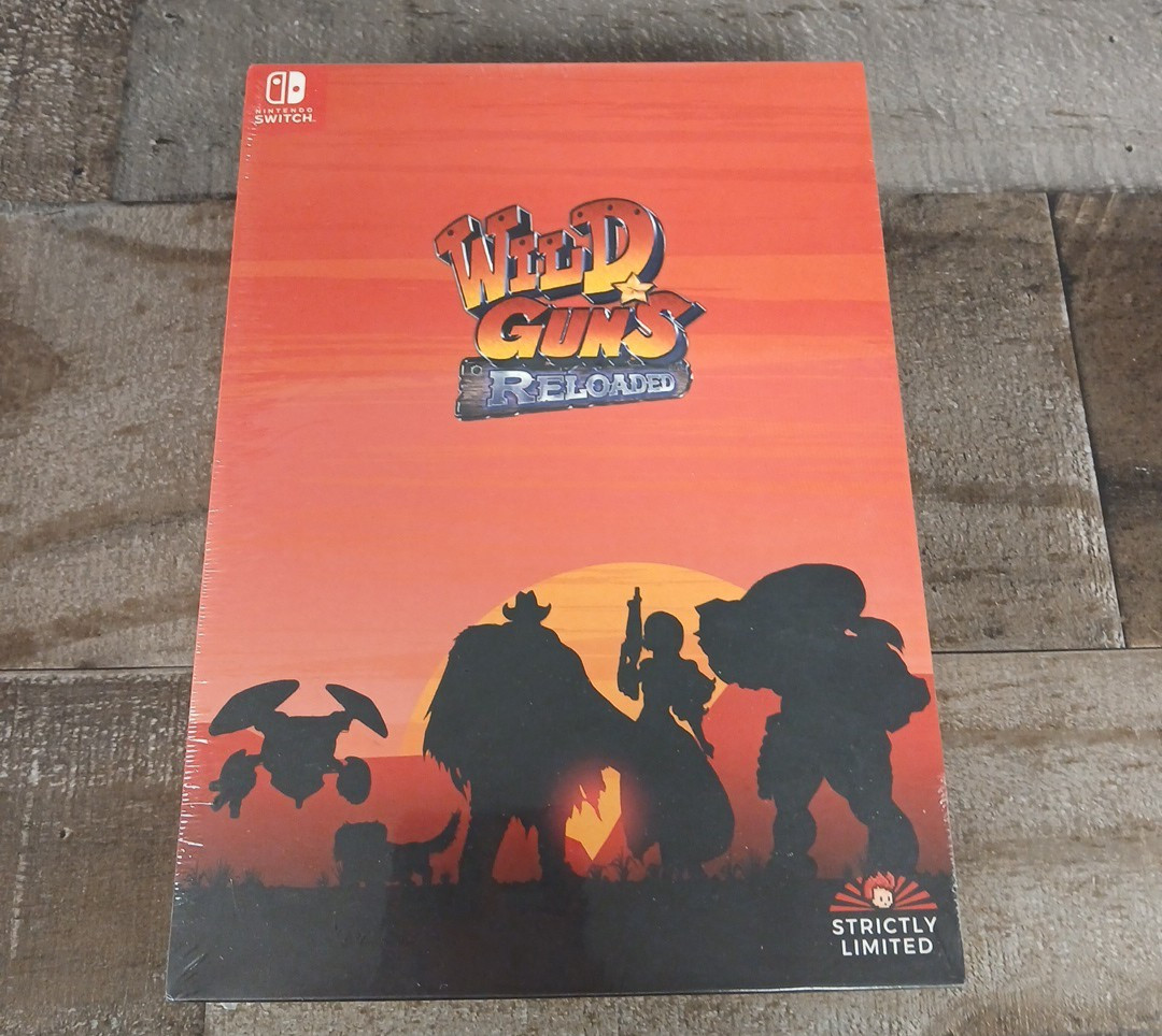 Wild Guns Reloaded Collectors Ed Strictly Limited Nintendo Switch BRAND NEW