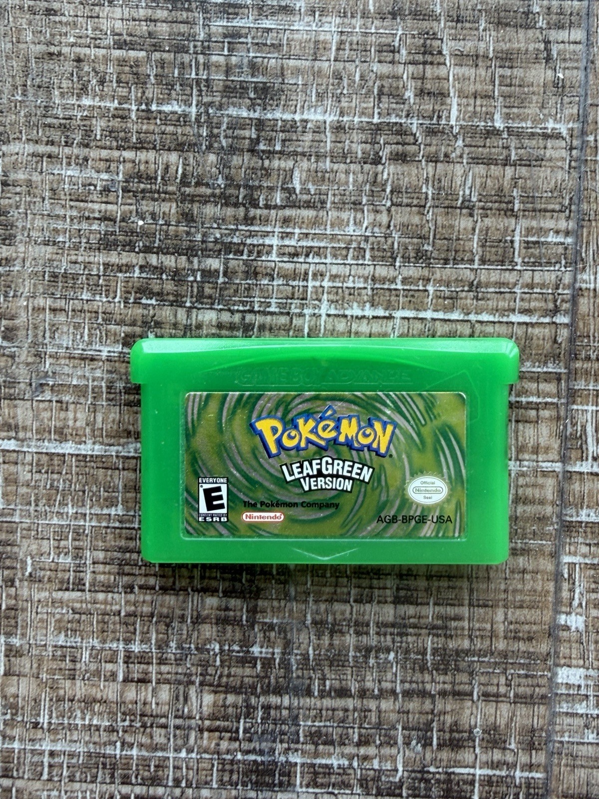 Pokemon: LeafGreen Version GBA (Game Boy Advance, 2004) Authentic Leaf Green