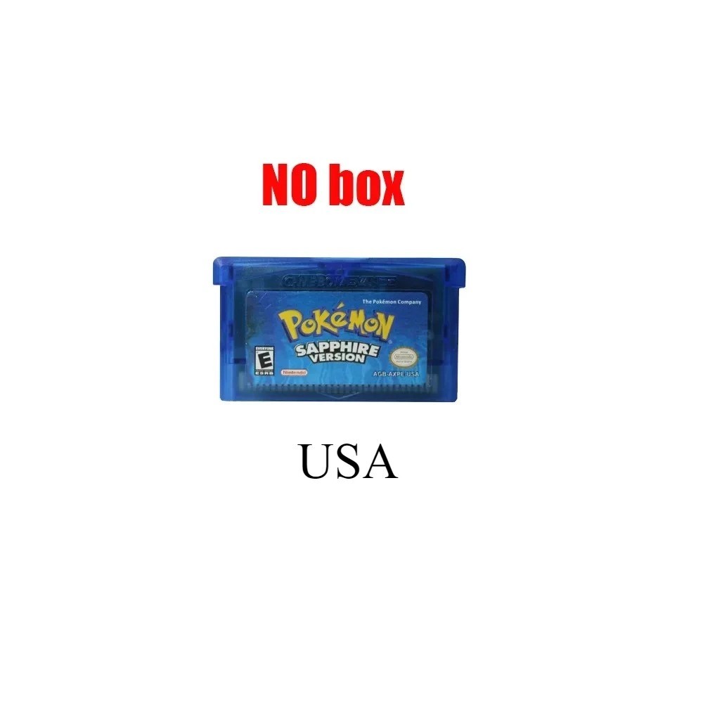 Game Card Emerald For Pokemon GBA