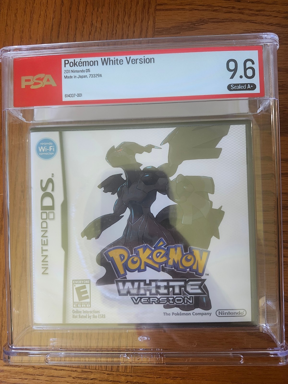 Pokemon White Version (Nintendo DS, 2011) Sealed Graded PSA 9.6