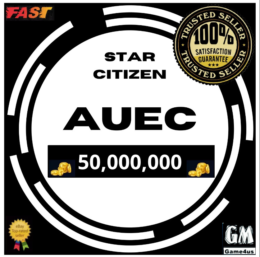 Star Citizen aUEC🔥50M + 5% Bonus🔥Ver 4.5 LIVE UEC✔️Fast Delivery🚀Virtual Item
