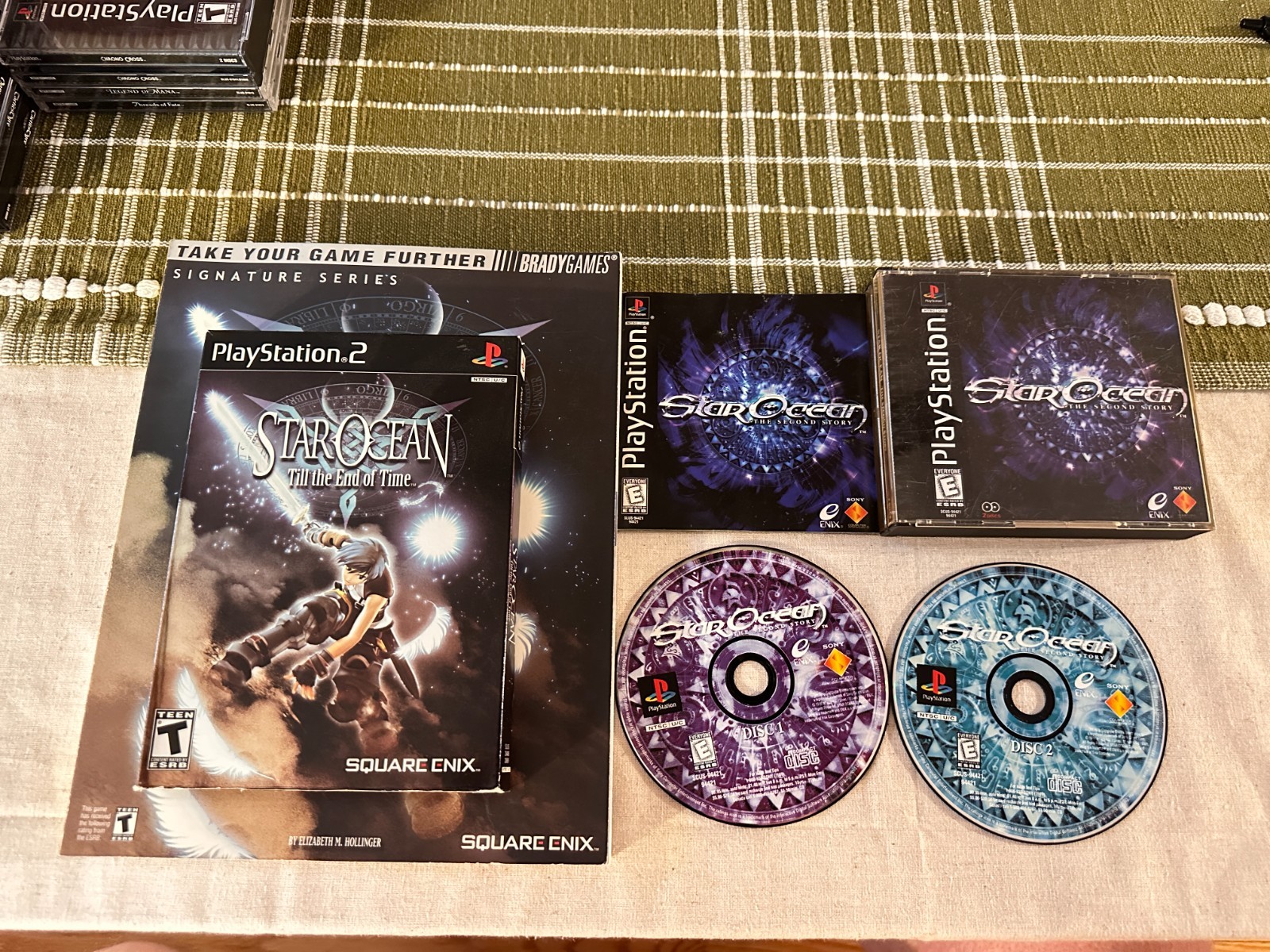 Star Ocean: Till the End of Time w/Strategy Guide + Star Ocean Second Story