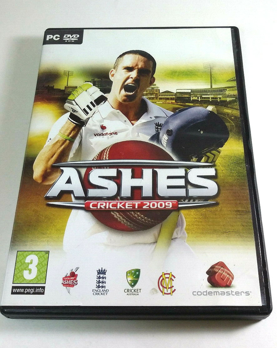 Ashes Cricket 2009 PC DVD-Rom Codemasters Sports Game Australia Europe PAL Win.