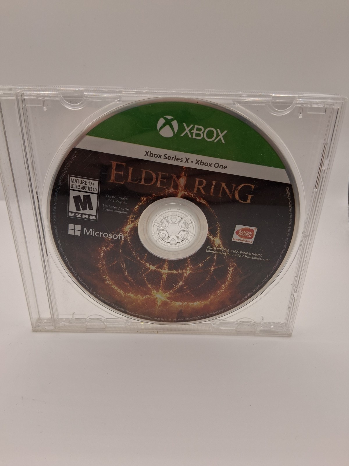 Elden Ring Xbox Series X Xbox One Disc Only From Software Bandai Namco