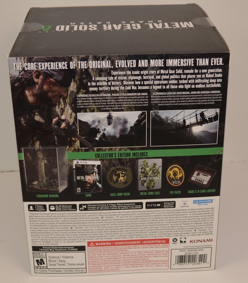 Metal Gear Solid Delta: Snake Eater Collector’s Edition – Sony PlayStation 5 PS5