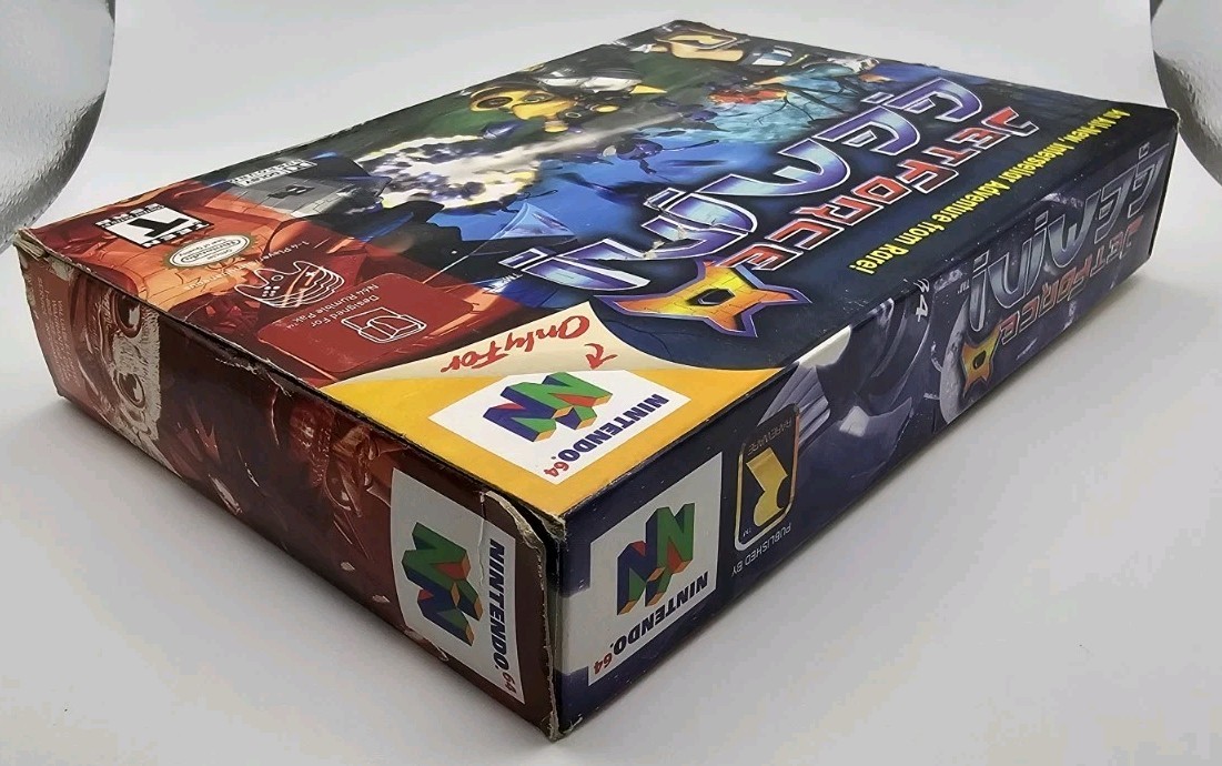Jet Force Gemini Box Only N64 Nintendo 64 Rare Rareware Authentic Blockbuster
