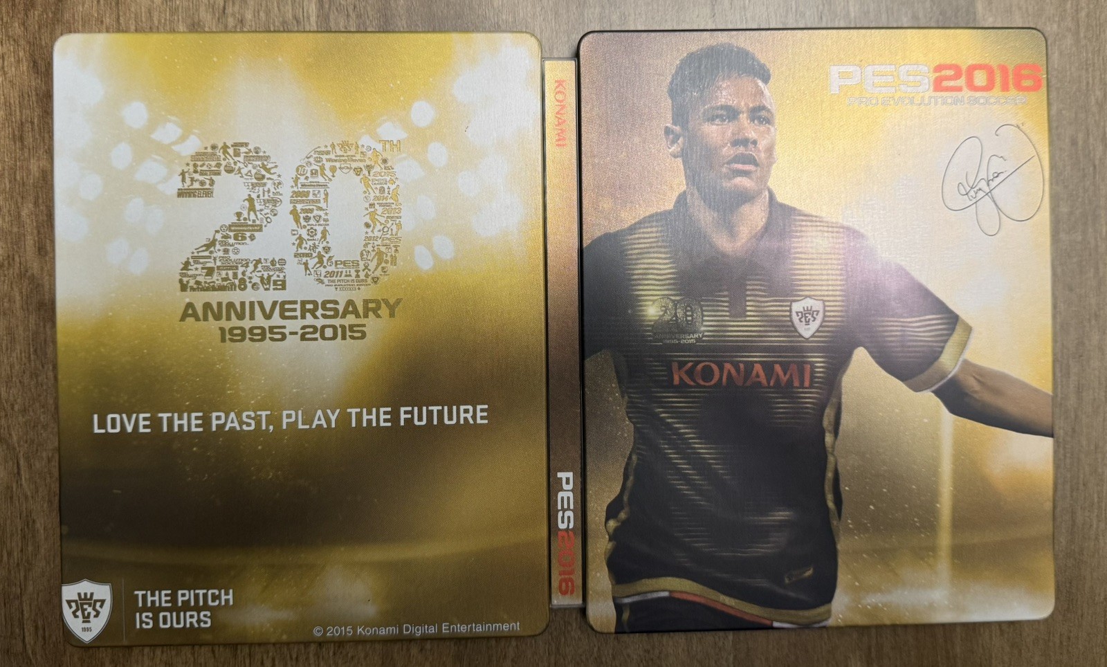 Pes2016 Steelbook Only No Game Sony PlayStation 4 Xb1 Ps4