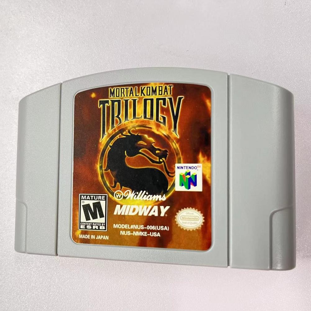 Mortal Kombat Trilogy – Nintendo 64 (N64) Must-have for fans Vintage cartridge