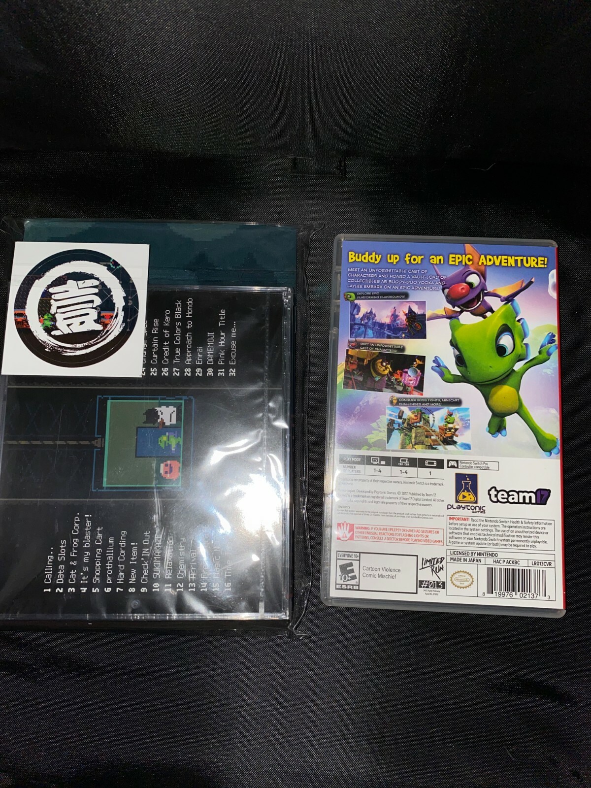 Nintendo Switch YOOKA LAYLEE Limited Run and KERO BLASTER Limited Launch Edition