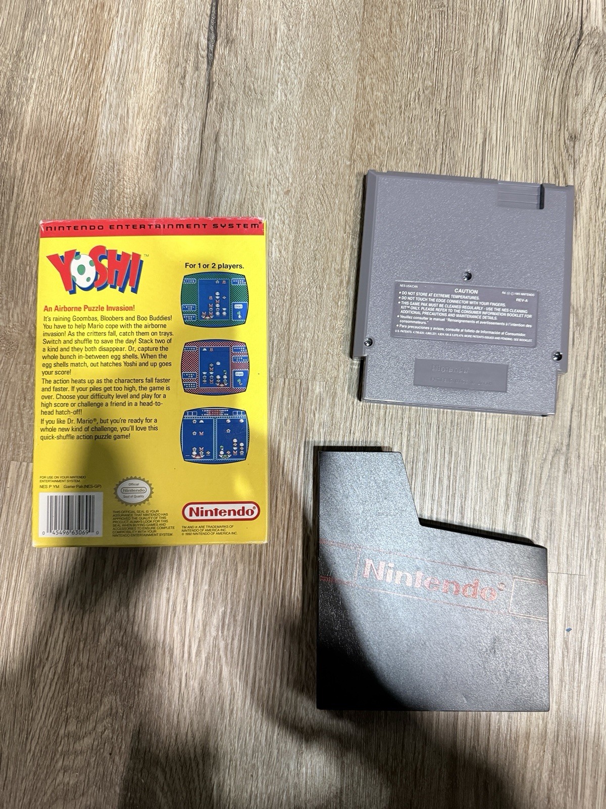 Yoshi Nintendo NES With Box