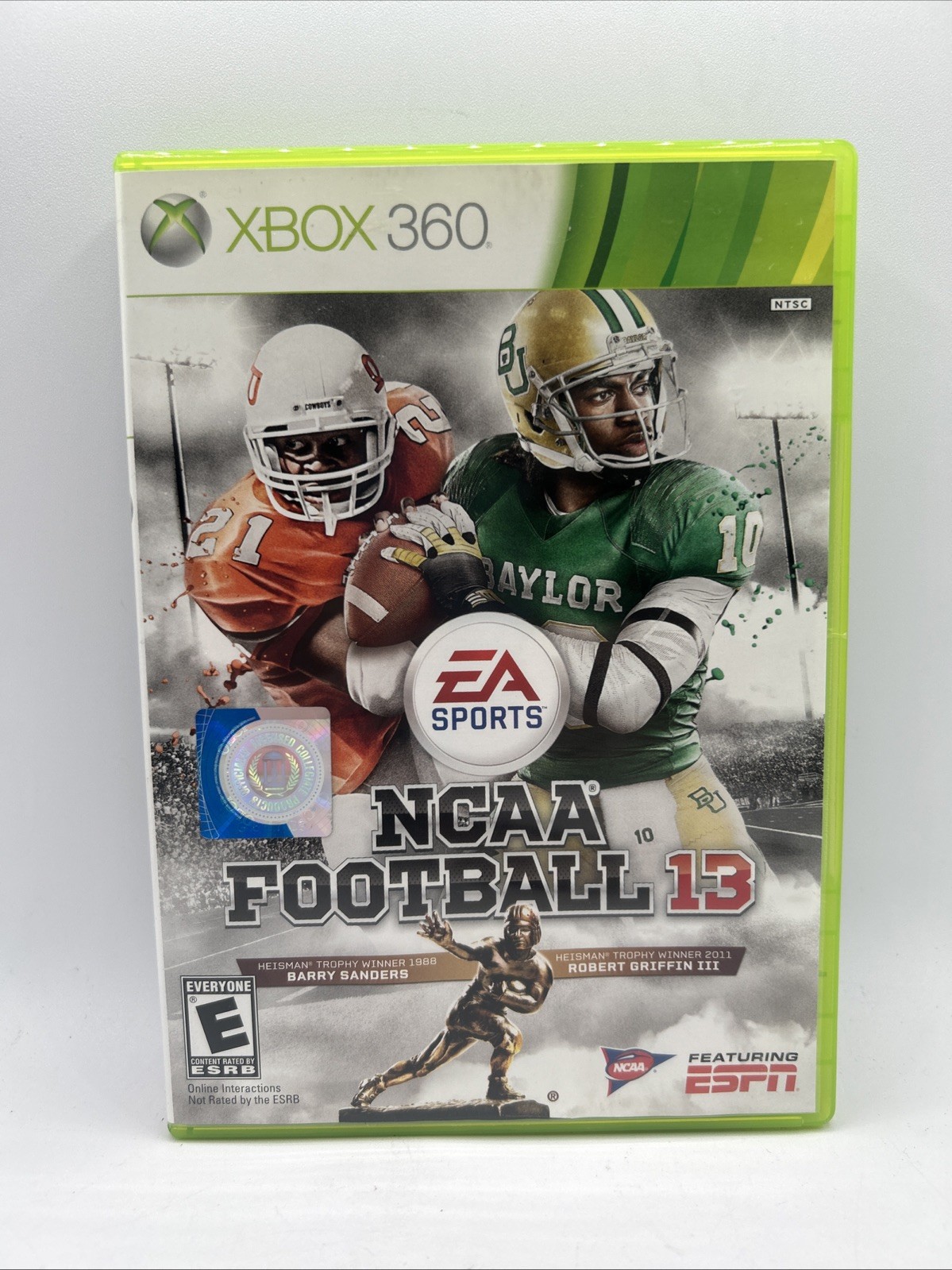 NCAA Football 13 (Microsoft Xbox 360, 2012) Complete CIB