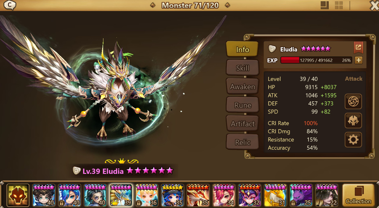 Summoners war Light phoenix+Light shasha 2LD5 (check desc)