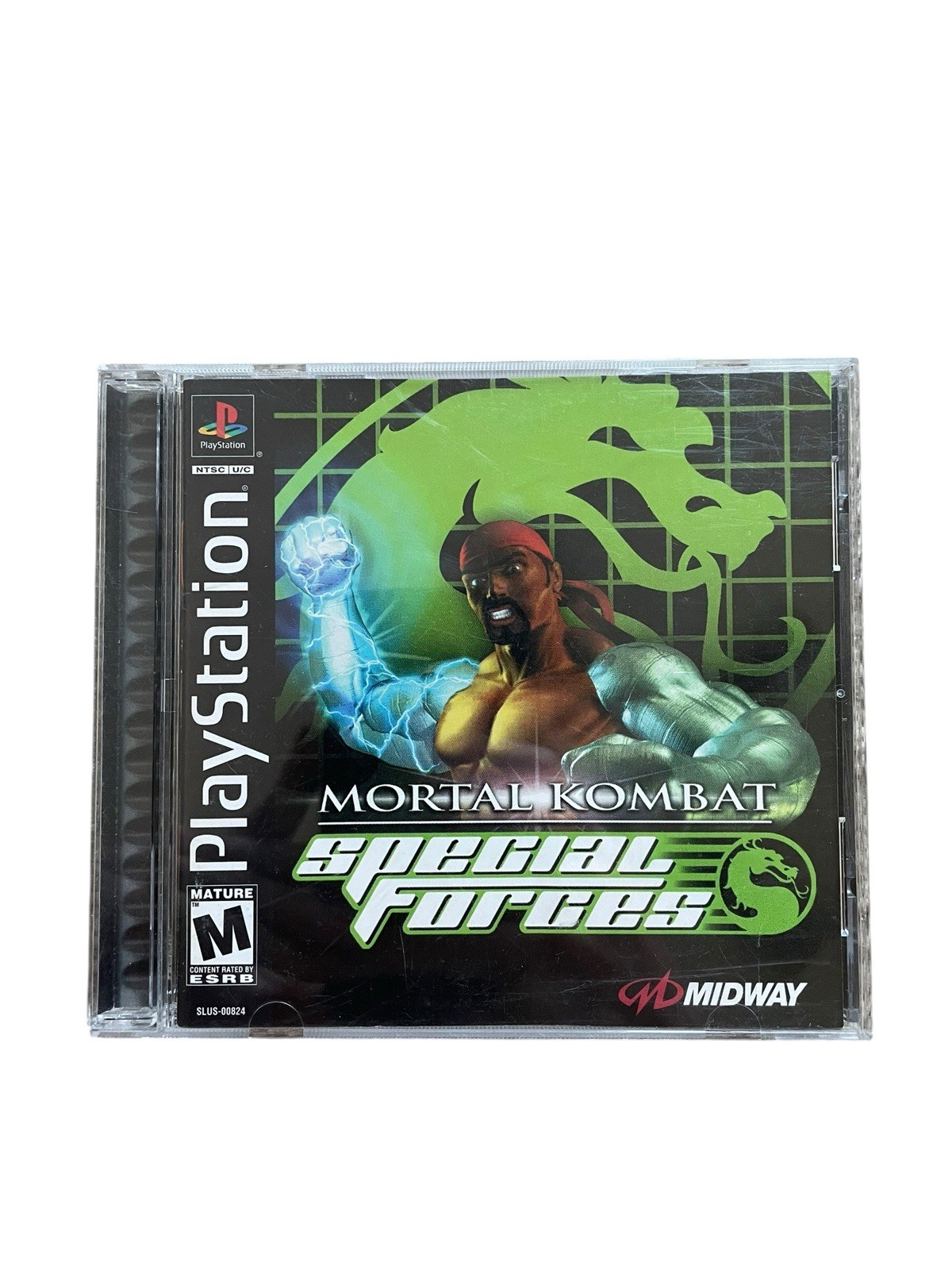 Mortal Kombat: Special Forces Sony PlayStation PS1 Complete W/ Reg Card Mint