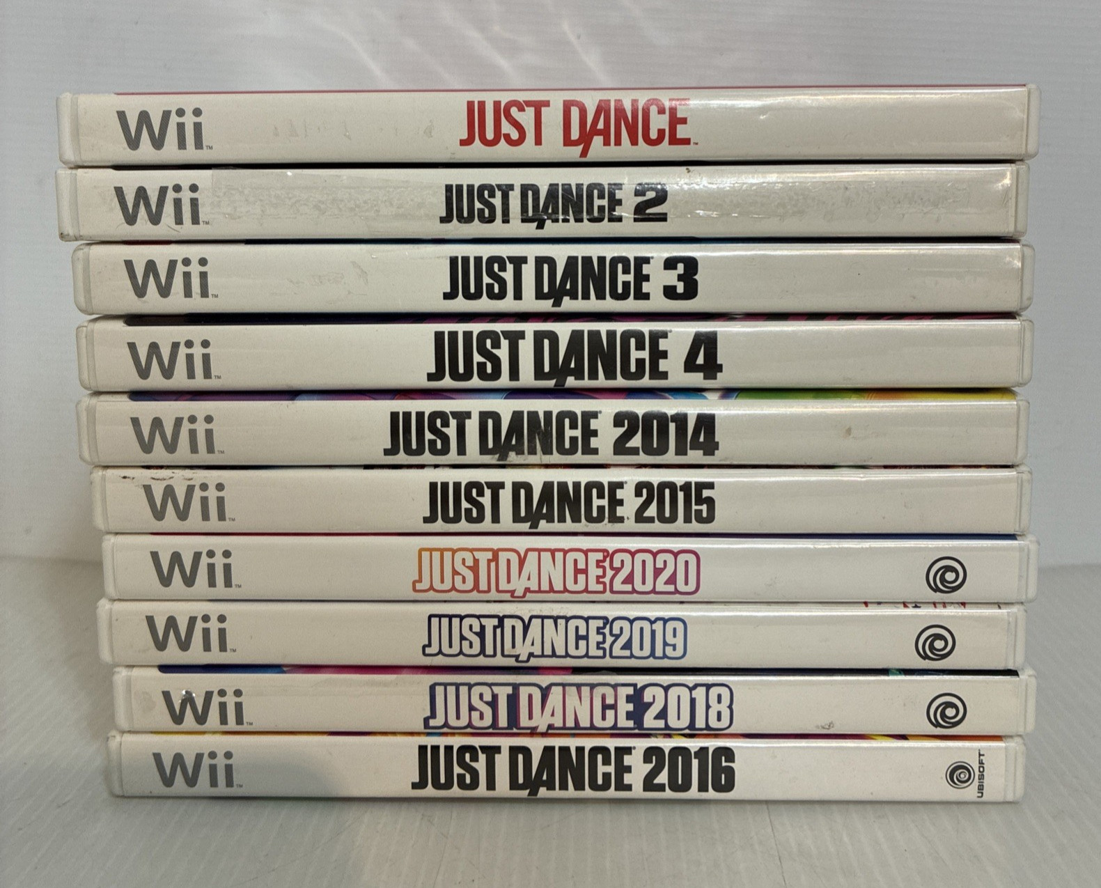 Just Dance Wii Game Lot of 10 1 2 3 4 2014 2015 2016 2018 2019 2020 CIB Manuals