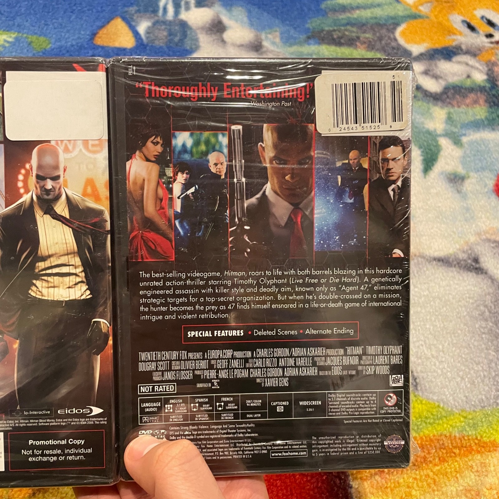 Hitman Unrated Exclusive 2-Pack Blood Money PC Game DVD Movie Sealed 2008 New