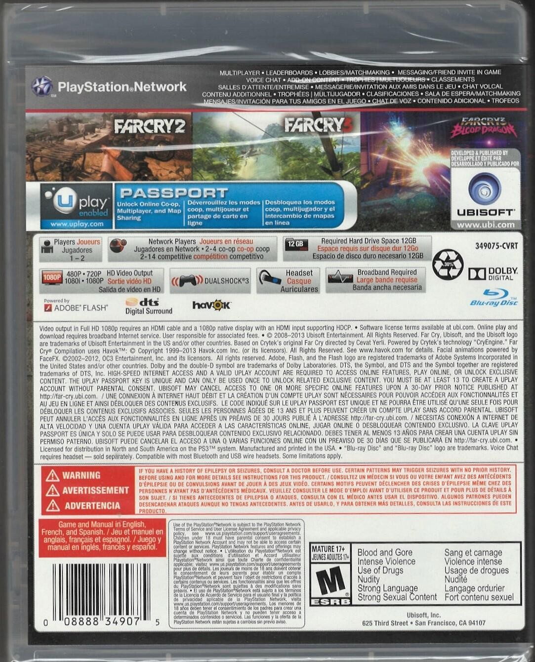 Far Cry Compilation – PlayStation 3