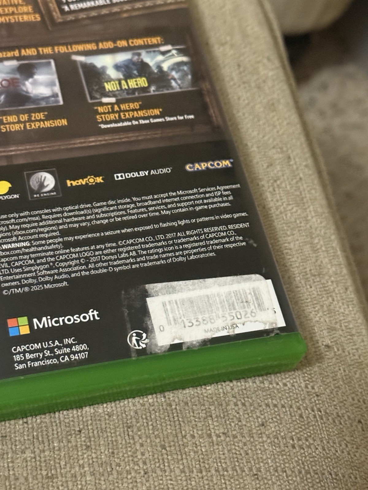 Resident Evil 5 6 7 Revelations 2 Xbox One/Series X Read Below! 2025 Reprints