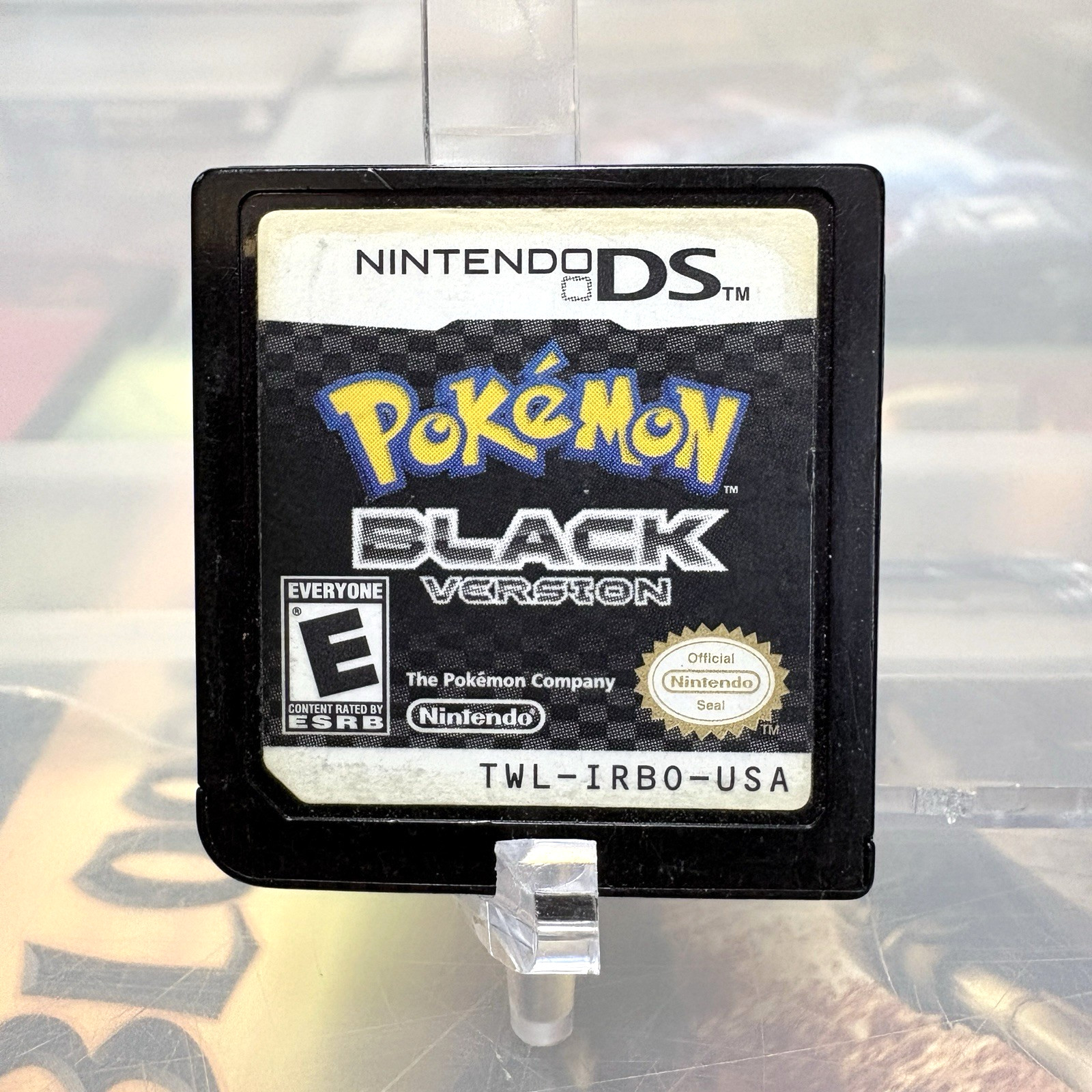 Pokemon Black Version Nintendo Loose Cartridge Only Tested Authentic WORN