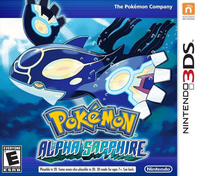 Pokemon Alpha Sapphire + Pokemon Omega Ruby Nintendo 3DS Factory Sealed Bundle