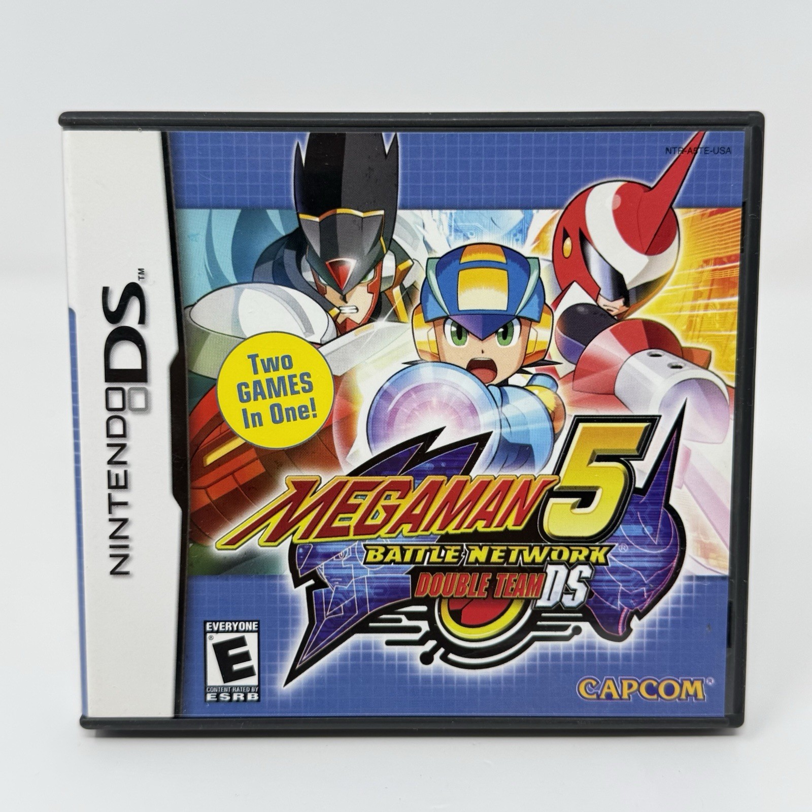 Mega Man Battle Network 5 Double Team DS Nintendo DS Case Artwork Only No Game