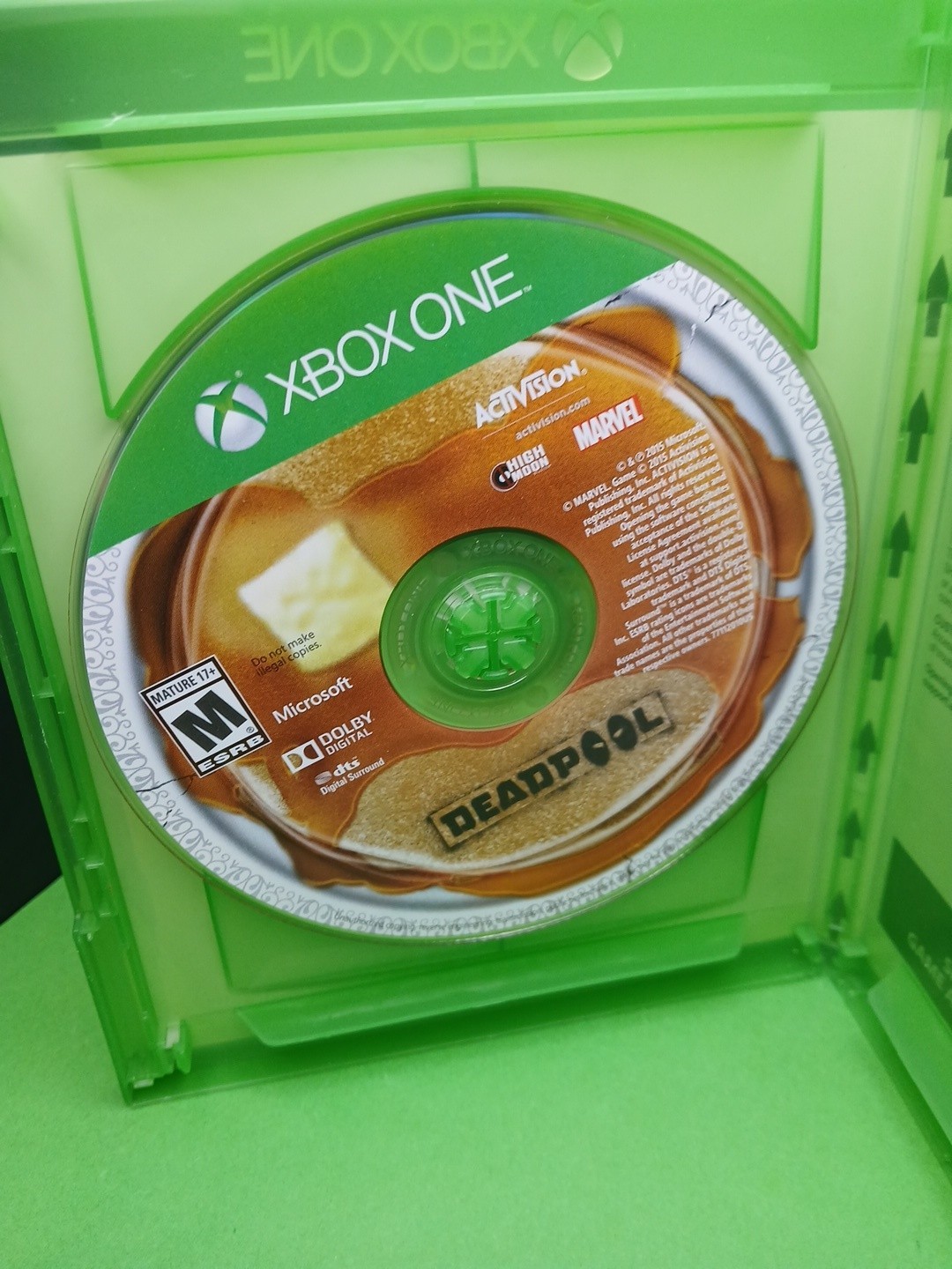 Deadpool (Microsoft Xbox One, 2015) – TESTED, Great Disc!