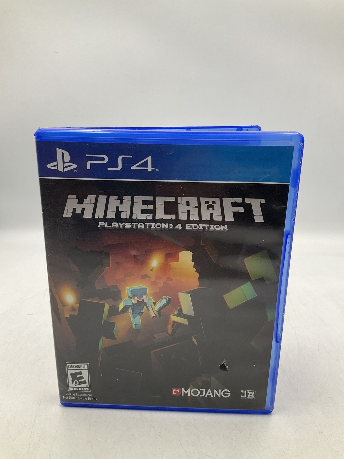 Minecraft PlayStation 4 Edition Mojang Action Adventure E10+ Blue Case