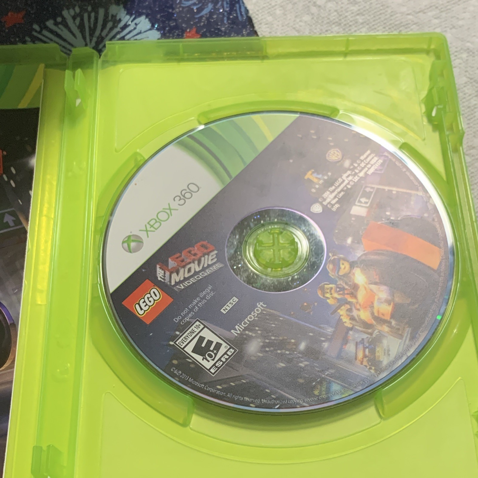 WB Games LEGO Movie Videogame Xbox 360 Complete w/ Case & Disc (E10+) 2014