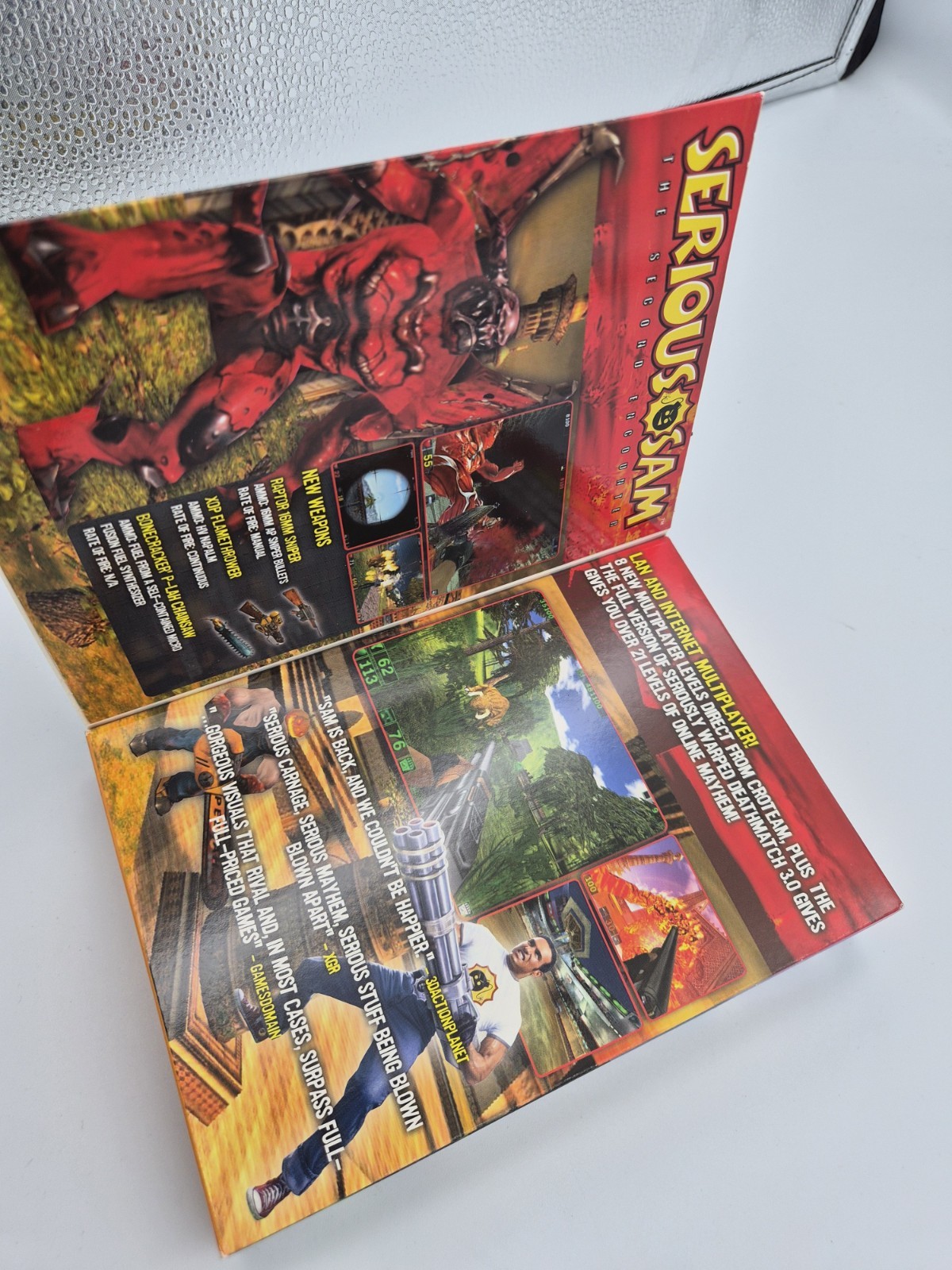Serious Sam: The Second Encounter Box PC 2002 New Sealed